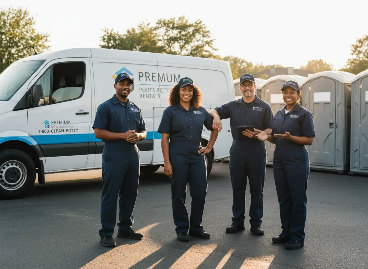 VIP Portable Toilets company in Lake George, MI